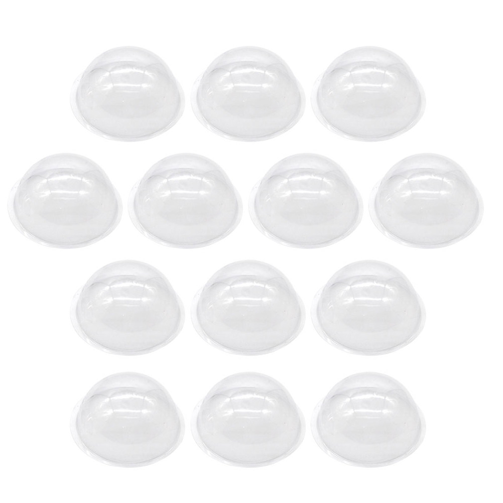 Plastic Dome Clear - 30Pcs Fillable Clear Plastic Dome Covers