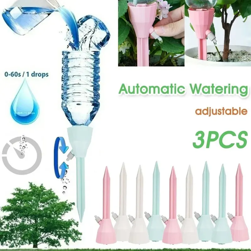3Pcs Adjustable Drip Irrigatio - Self Watering Insert avis et prix