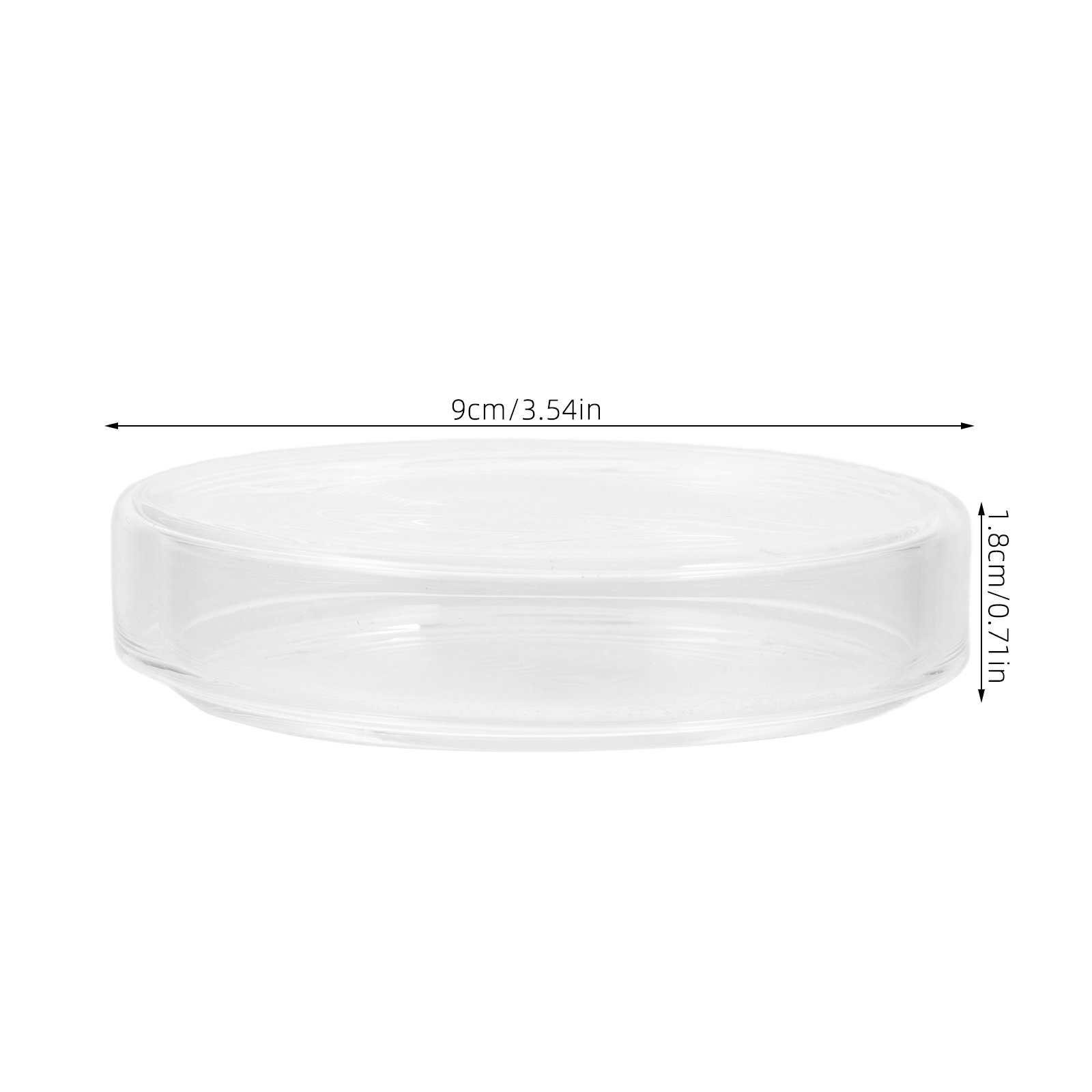 Glass Petri Dish High Borosili - Agar Tissue Culture avis et prix