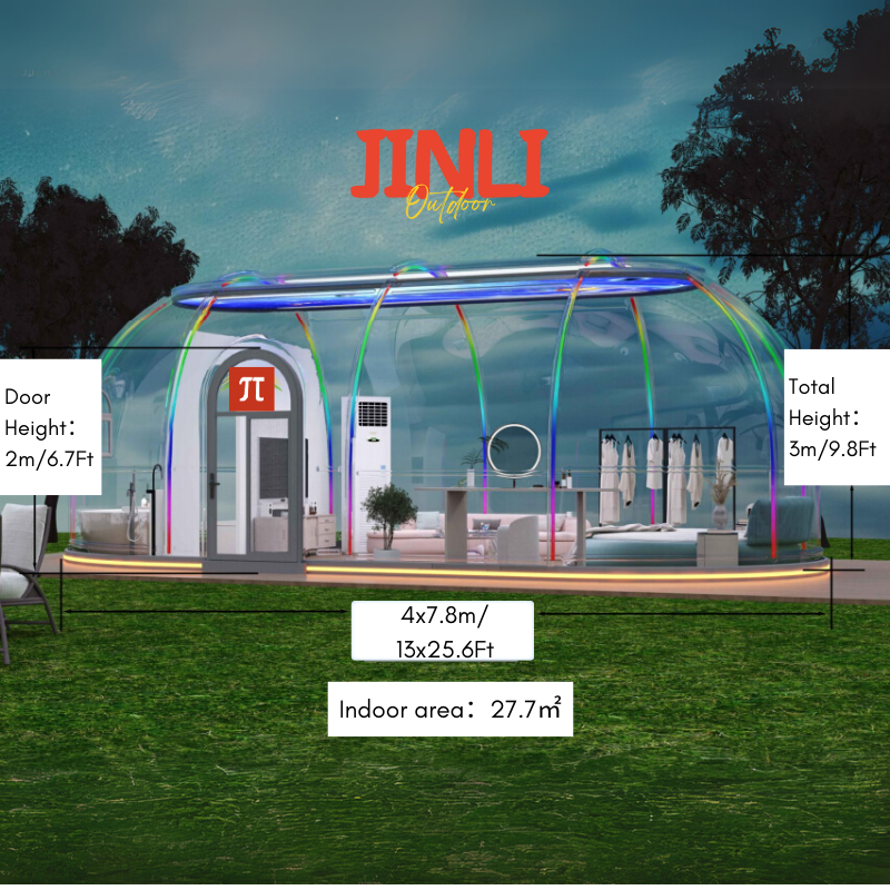 7.8-Meter Transparent Starry P - Plastic Dome Clear avis et prix