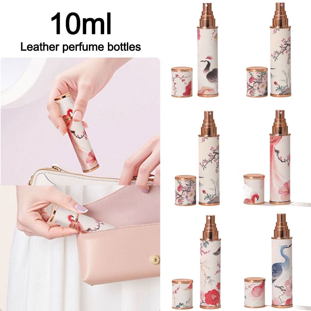 Portable PU Leather Perfume Bo - Misting Bottle Fine avis et prix