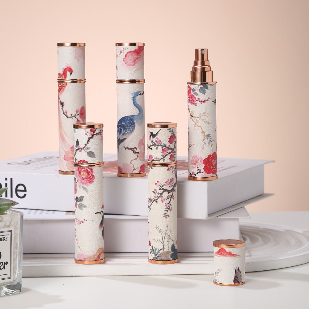 Portable PU Leather Perfume Bo - Misting Bottle Fine avis et prix