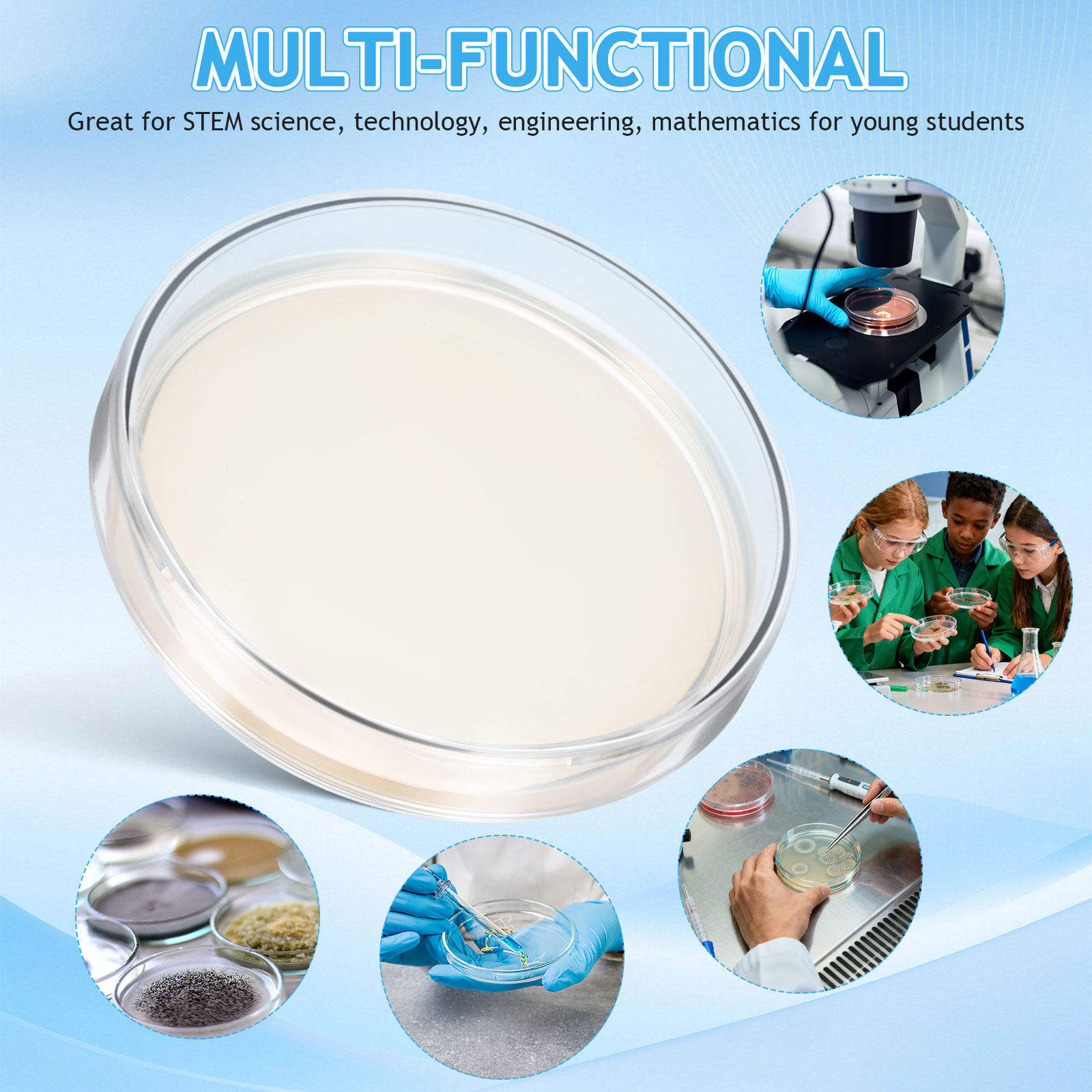 Agar Plates 10pcs Ready to Use - Agar Tissue Culture avis et prix