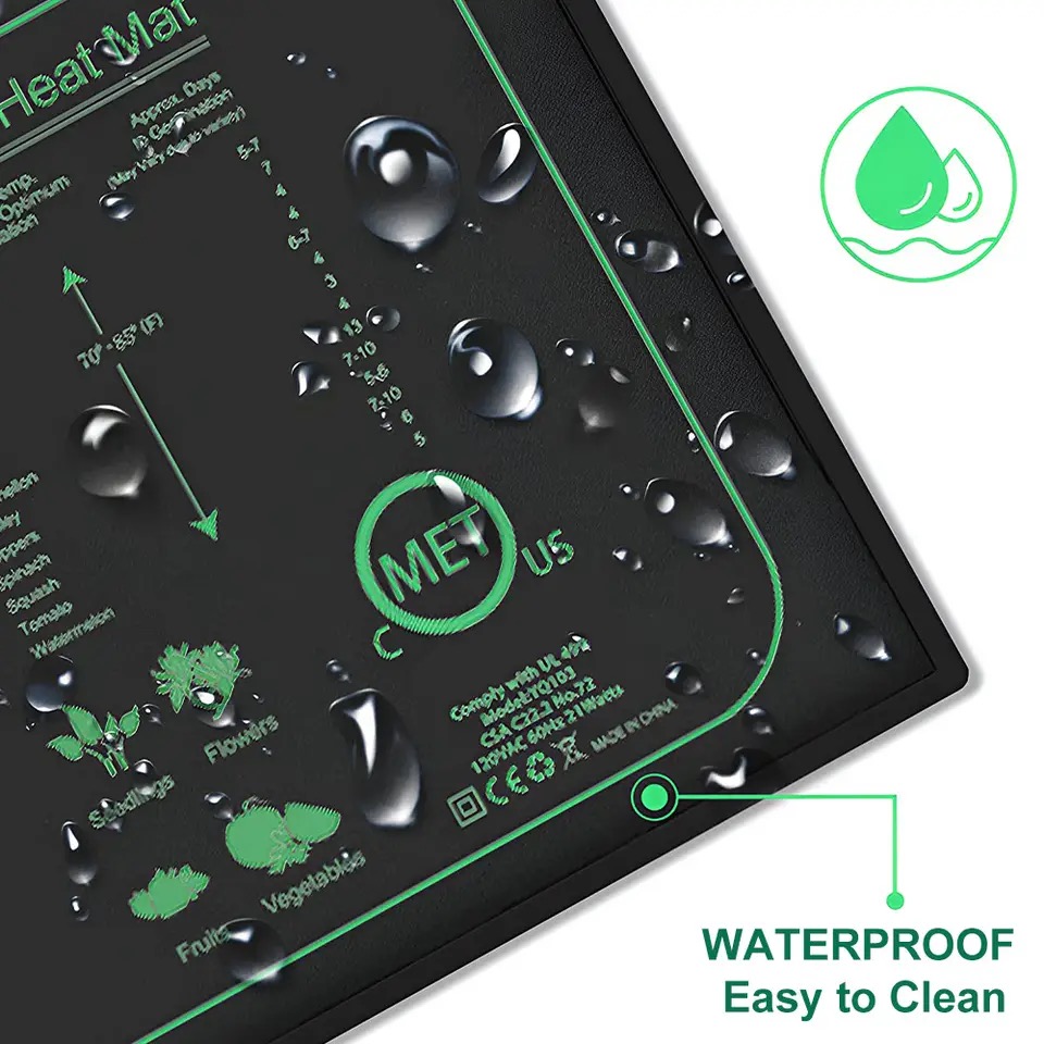 10/25/50CM Seedling Heat Mat I - Rooting Gel Clone avis et prix