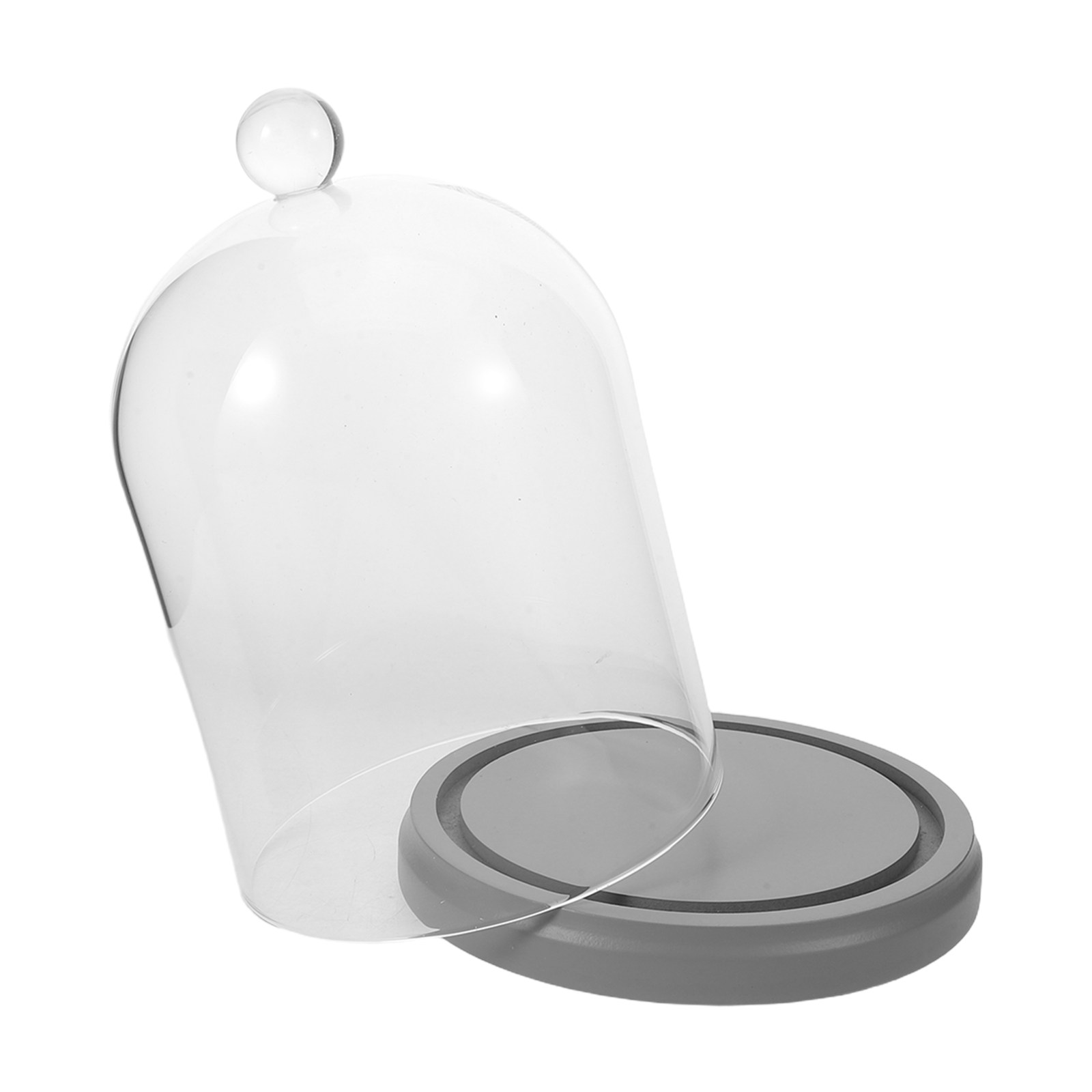 Glass Dome Cloche Clear Bell J - Plastic Dome Clear avis et prix
