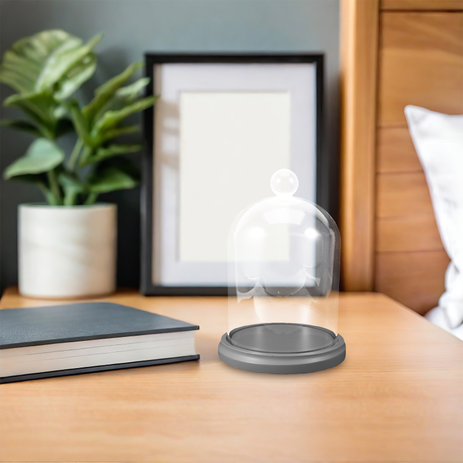 Glass Dome Cloche Clear Bell J - Plastic Dome Clear avis et prix