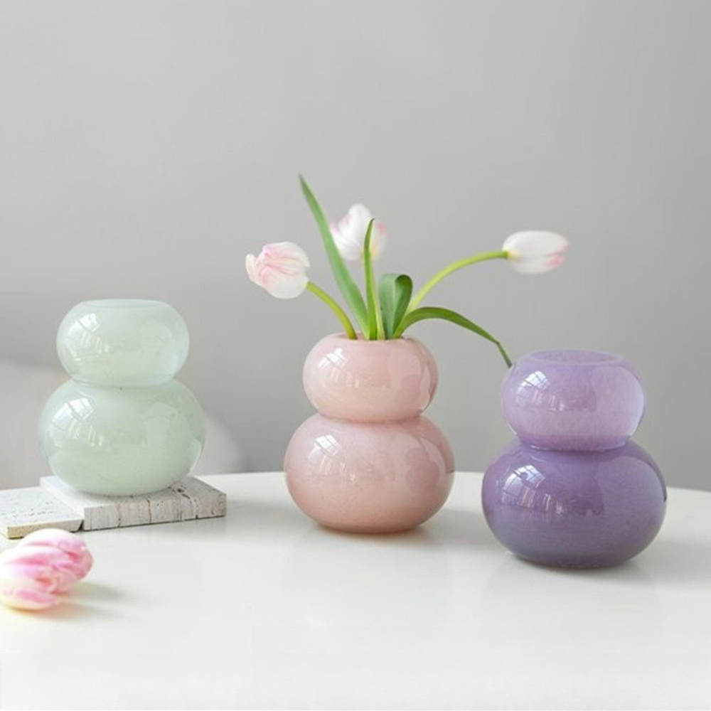 Creative Colorful Gourd Shaped - Propagation Station Vase avis et prix