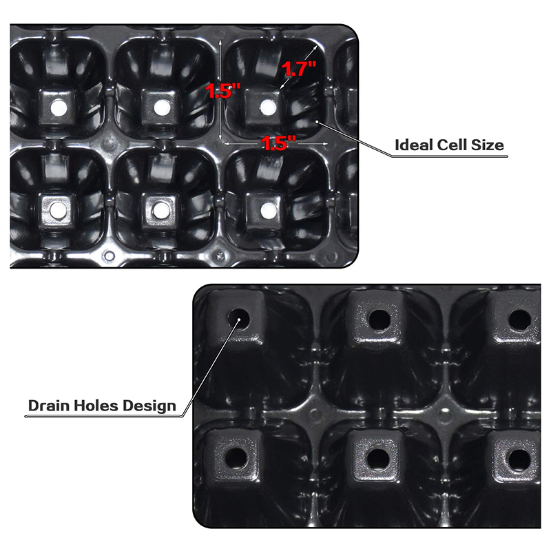 B84B-10 Pack Seed Starter Tray - Propagation Tray 72 avis et prix