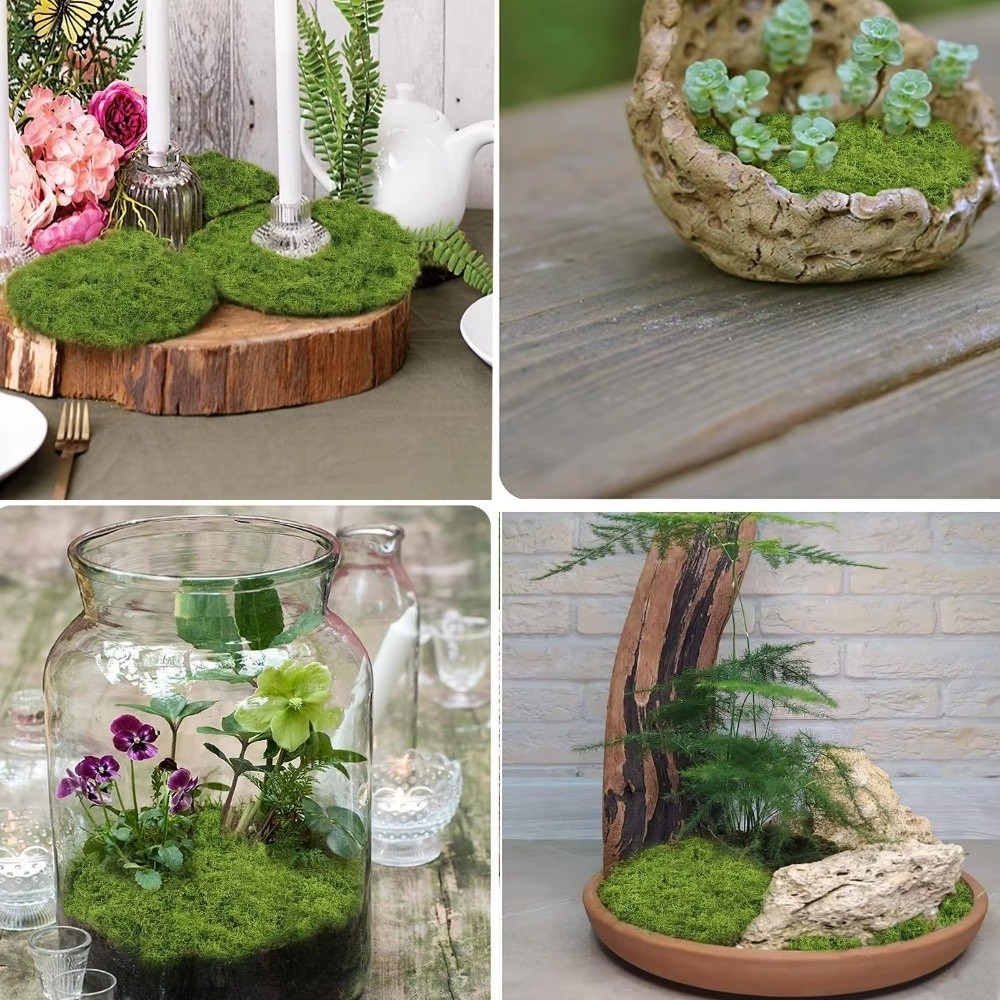 DIY Artificial Grass Rug Durab - Sphagnum Moss Dry avis et prix