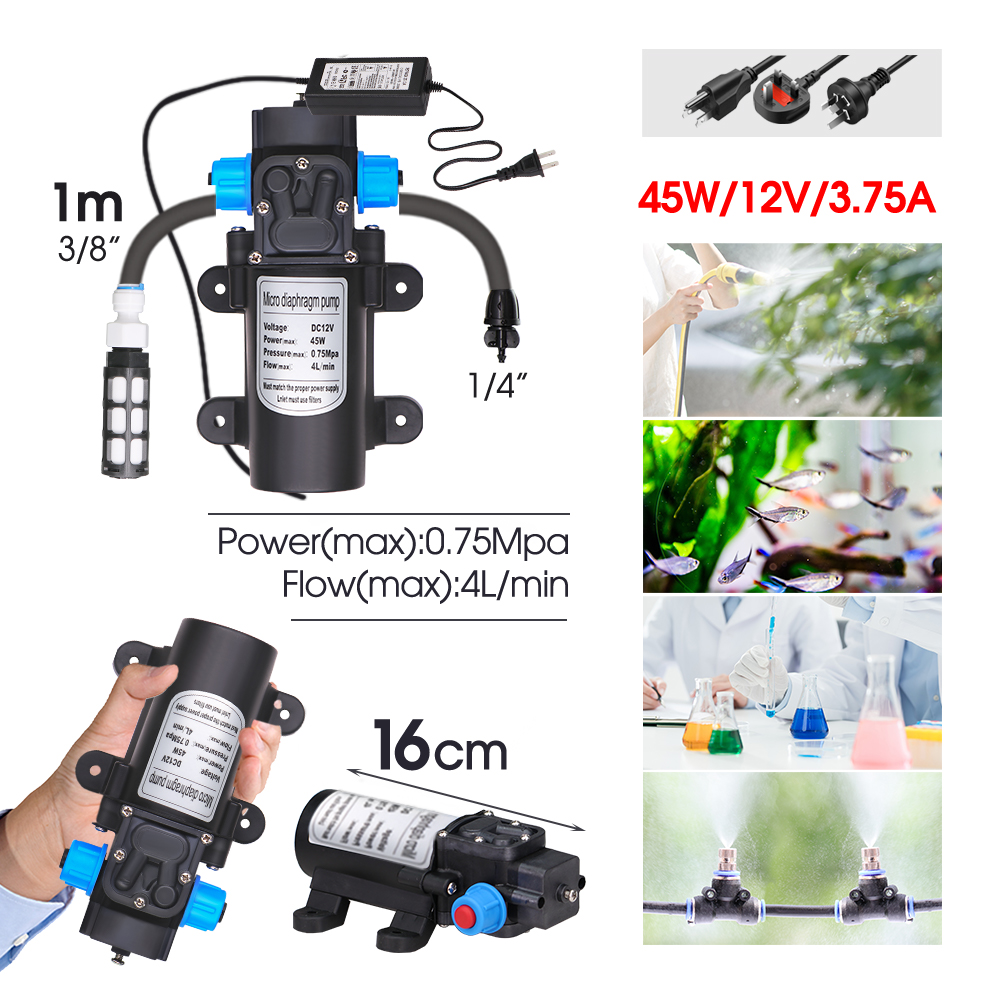 110-240V 45W Self-priming Pump - Self Watering Insert avis et prix