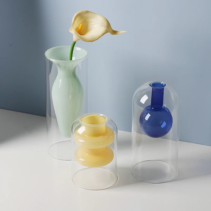 Decorative Double Wall Borosil - Propagation Station Vase avis et prix