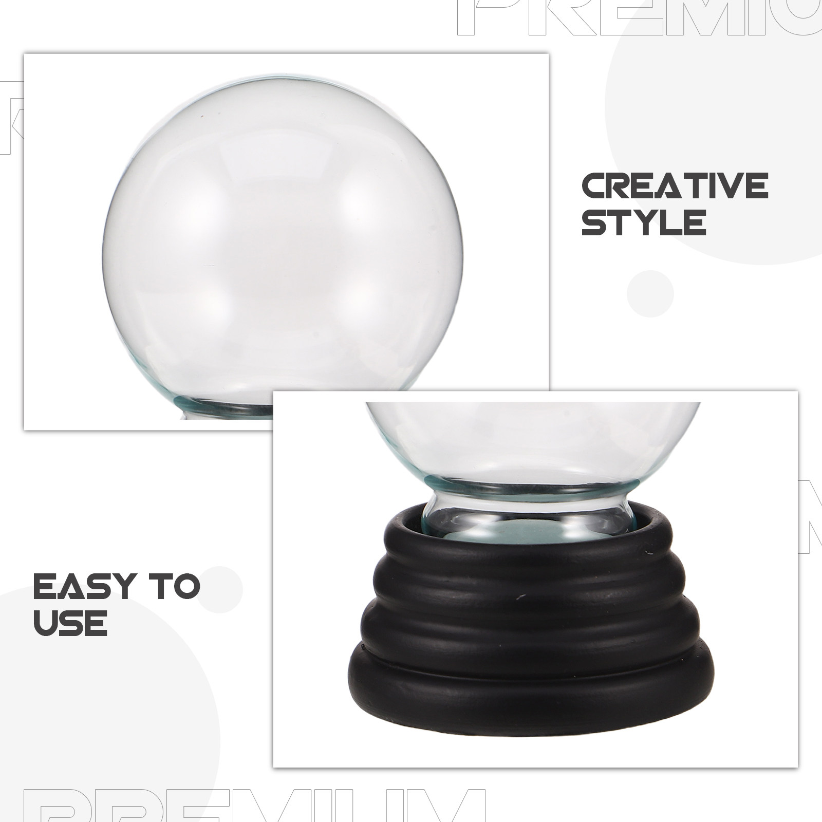 Clear Snow Globe Decoration Tr - Plastic Dome Clear avis et prix