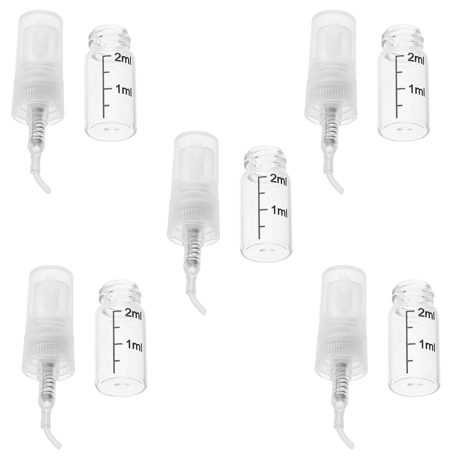 5Pcs Portable Spray Bottle Set - Misting Bottle Fine avis et prix