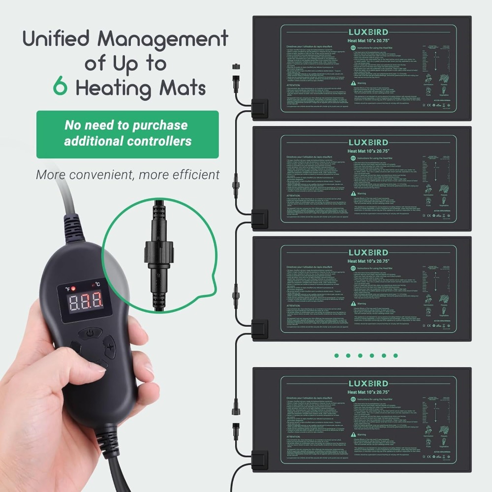 4 Pack Seedling Heat Mat with  - Heat Mat Seedling avis et prix