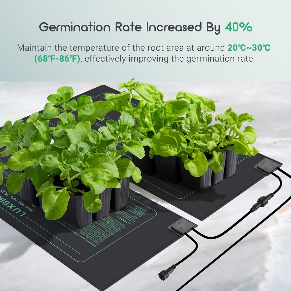 4 Pack Seedling Heat Mat with  - Heat Mat Seedling avis et prix