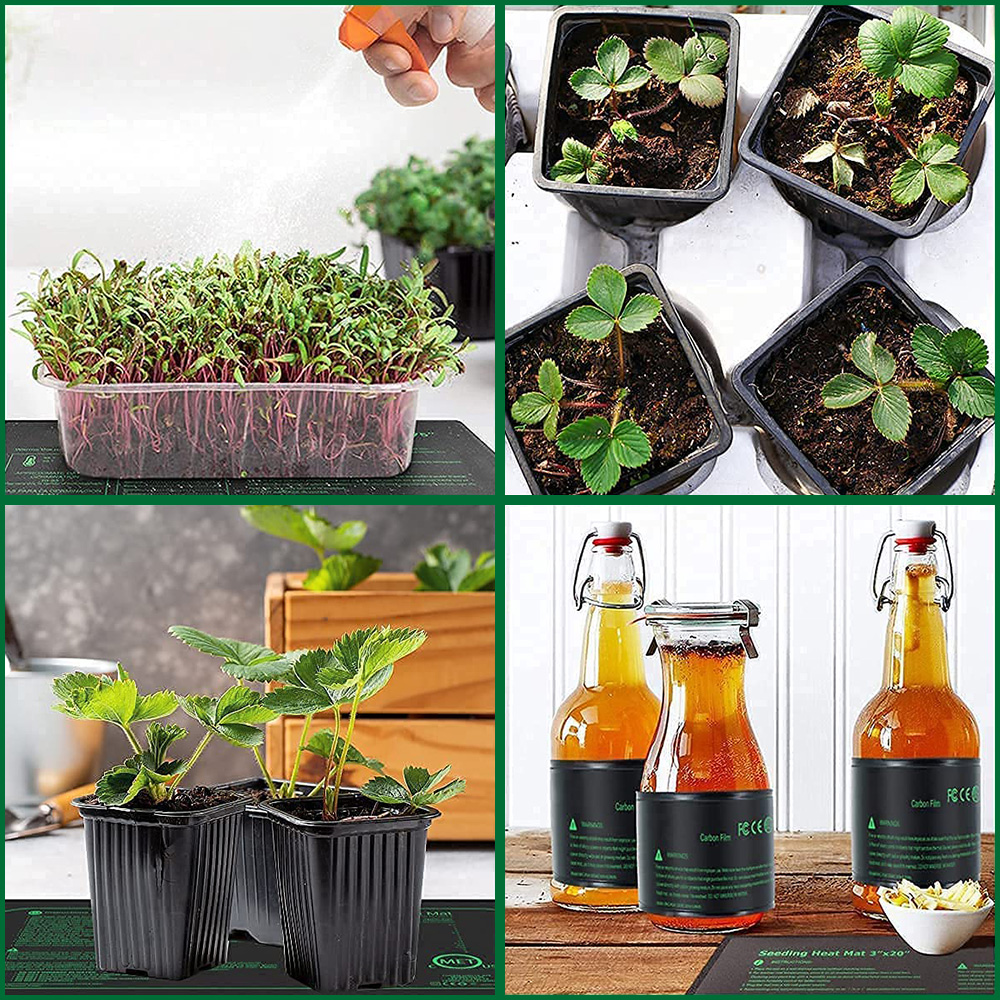 10/25/50CM Seedling Heat Mat I - Rooting Gel Clone avis et prix