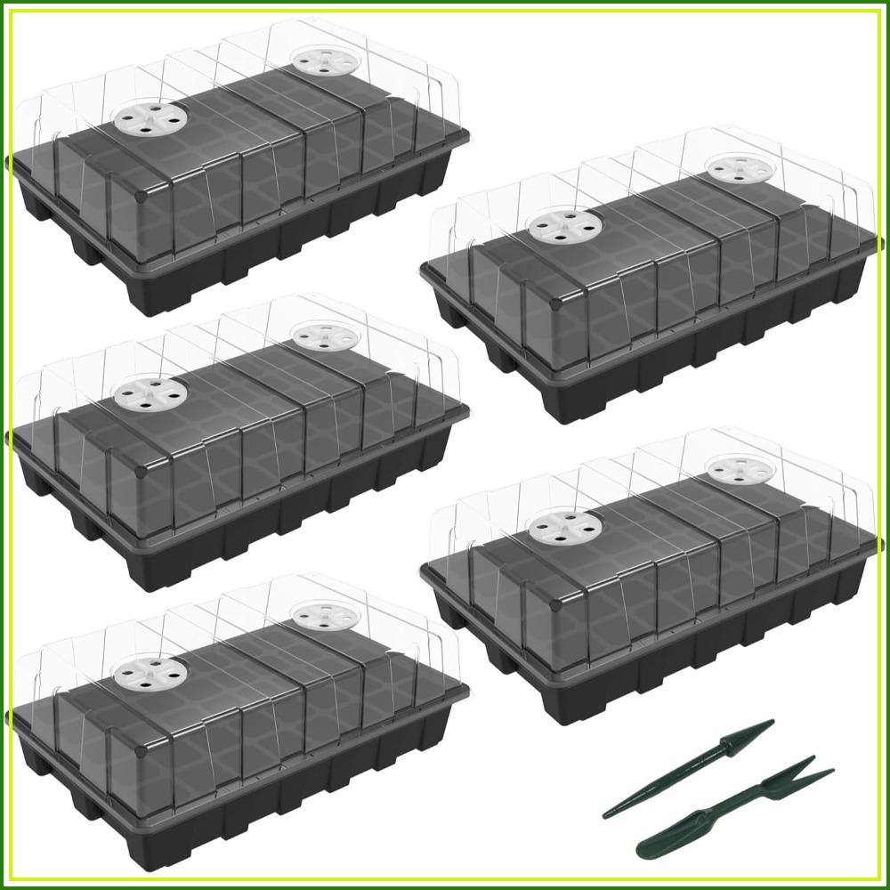 5-Set Seed Starter Tray Kits,  - Humidity Dome Kit avis et prix