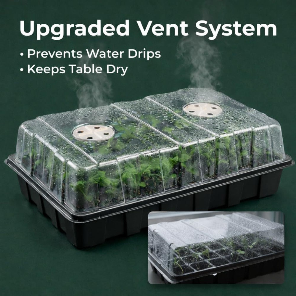 5-Set Seed Starter Tray Kits,  - Humidity Dome Kit avis et prix