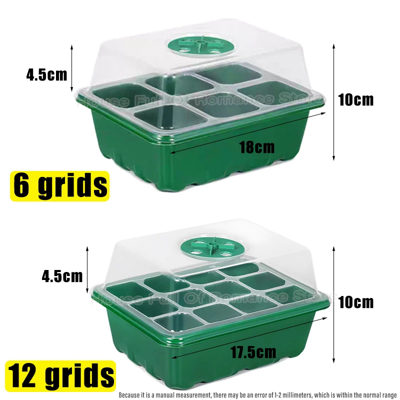 6/12 Grids Growing Starting Nu - Humidity Dome Kit avis et prix