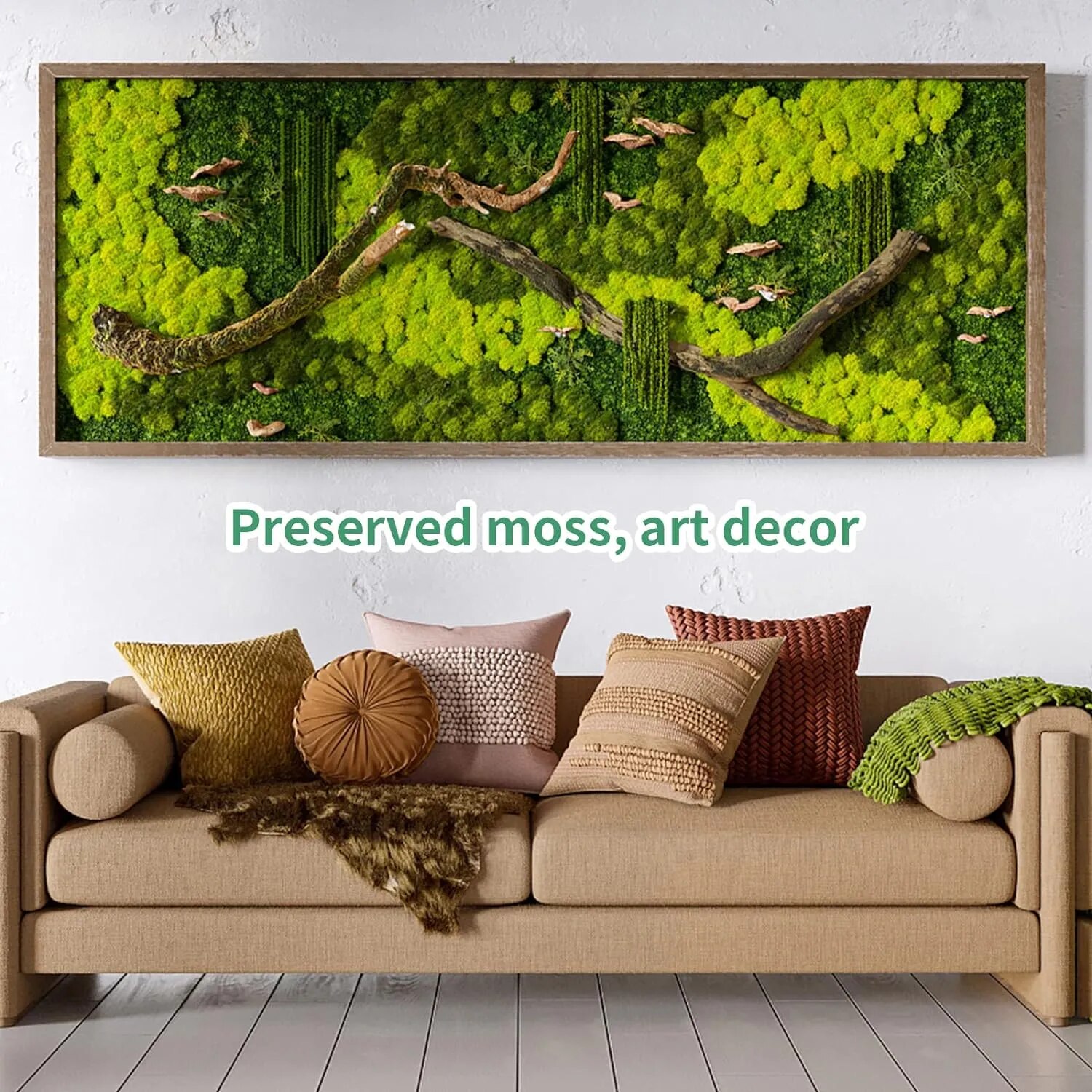 Artificial Green Plants Eterna - Sphagnum Moss Dry avis et prix