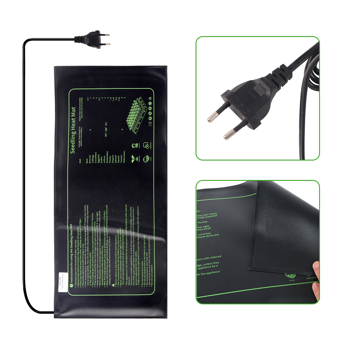 20W Seedling Heating Pad 230V  - Heat Mat Seedling avis et prix