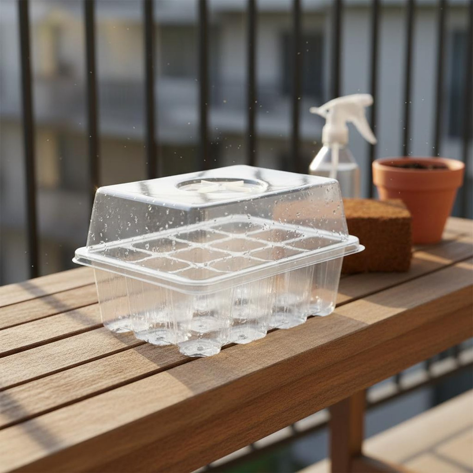 12 Compartment Germination Tra - Humidity Dome Kit avis et prix
