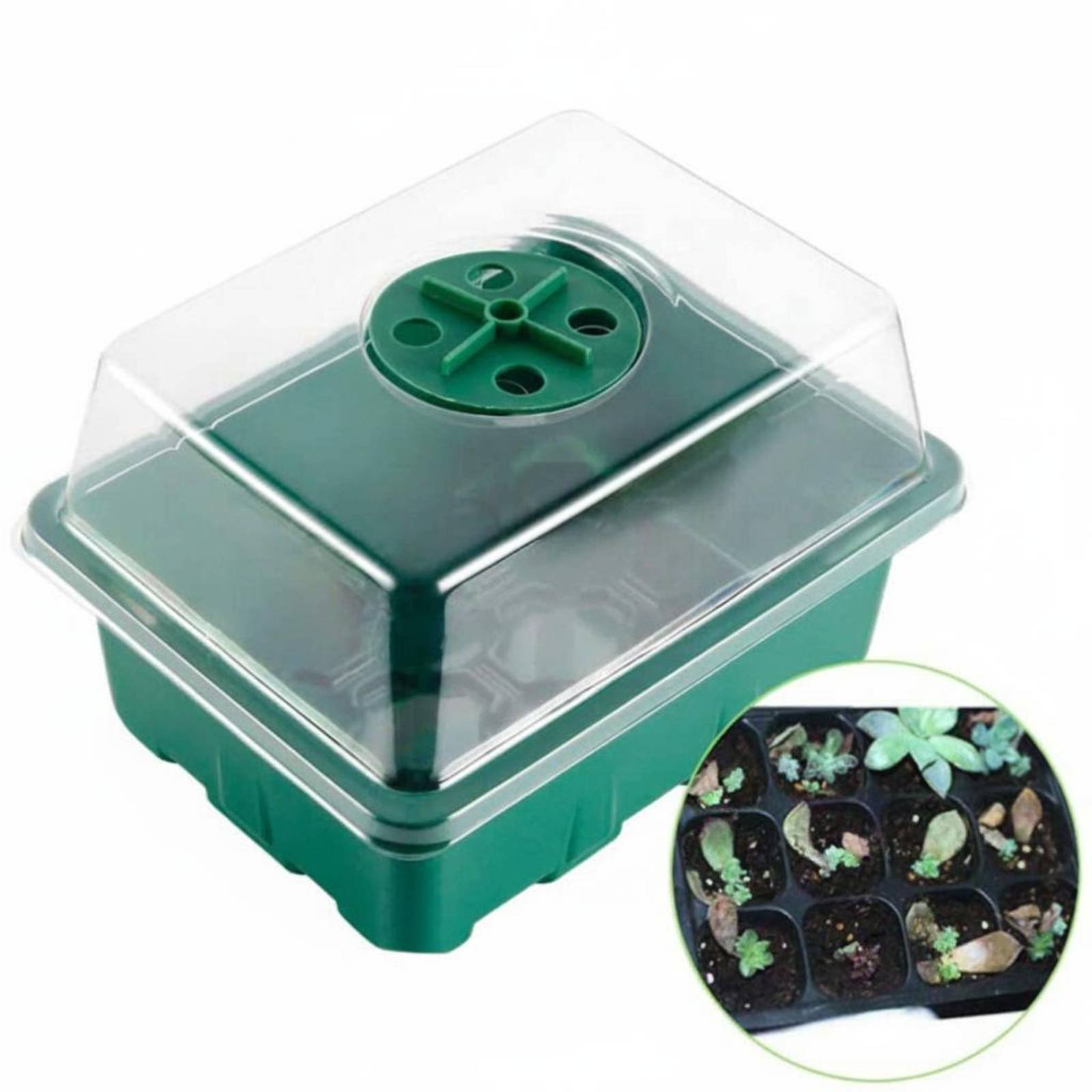 12 Compartment Germination Tra - Humidity Dome Kit avis et prix