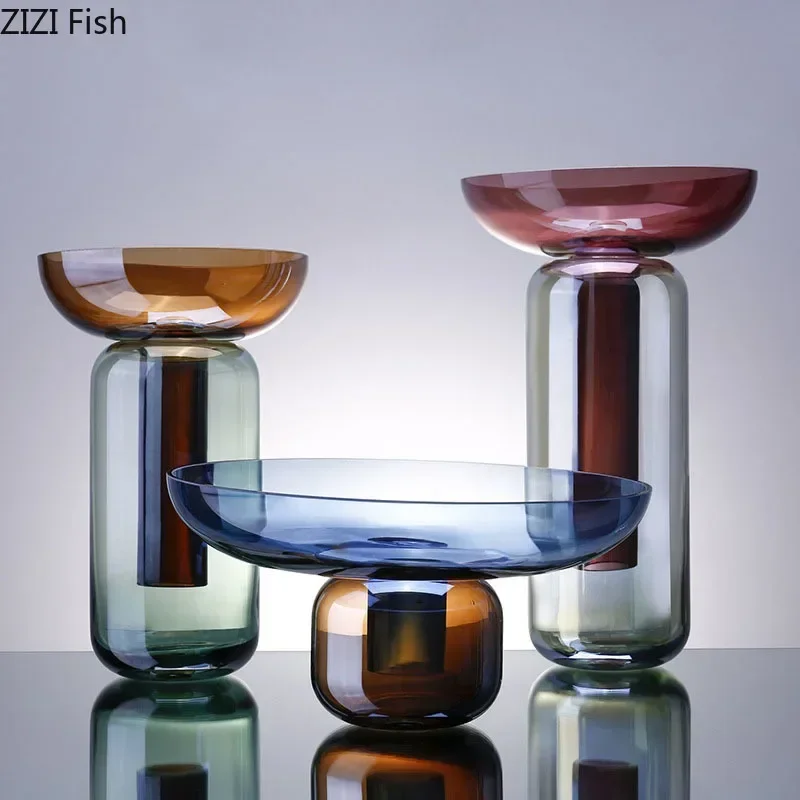 Gradient Colored Vase Glass Hy - Propagation Station Vase avis et prix