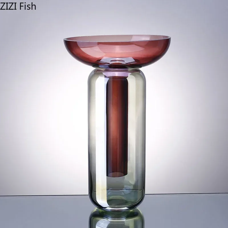 Gradient Colored Vase Glass Hy - Propagation Station Vase avis et prix