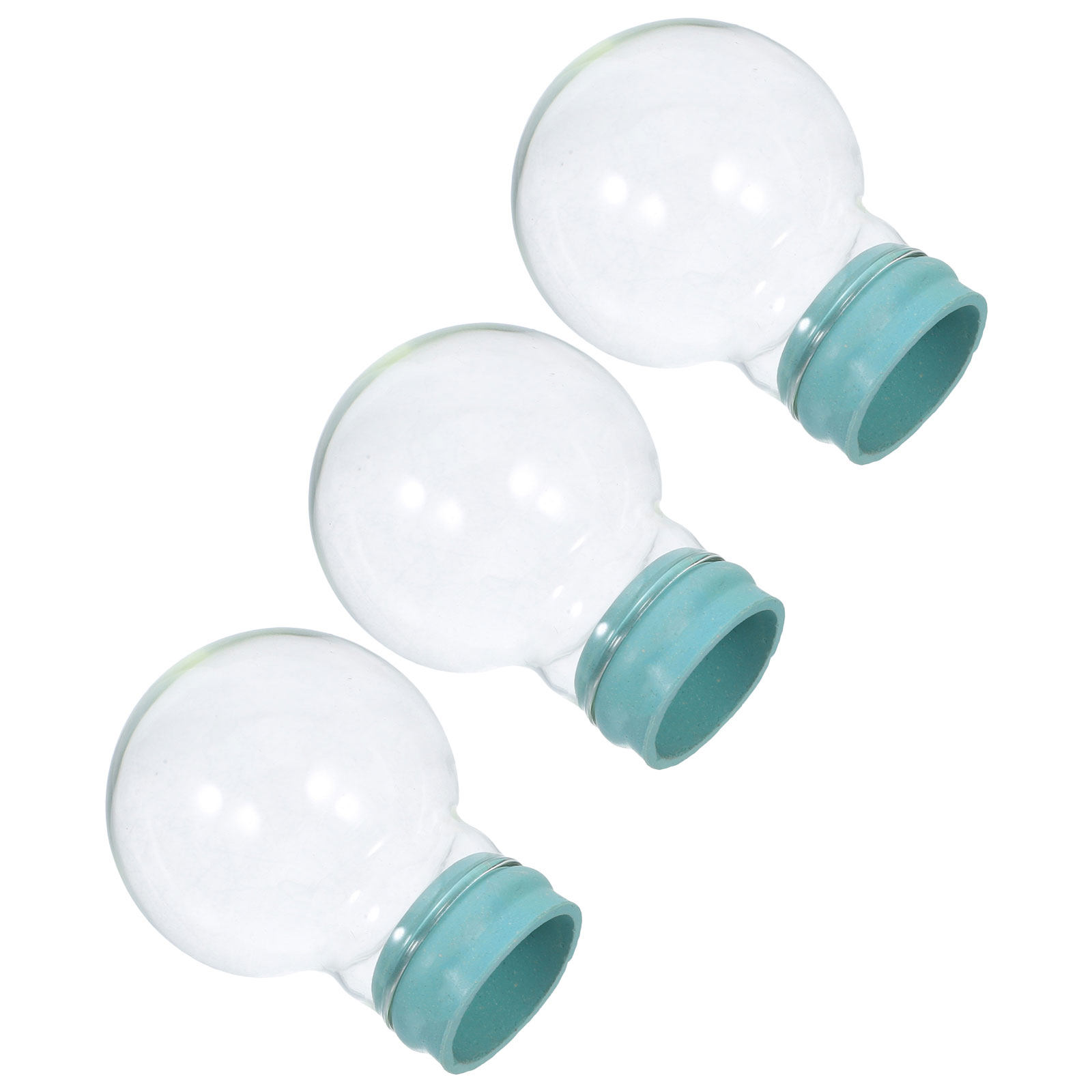 3Pcs Empty Snow Globe Glass Do - Plastic Dome Clear avis et prix