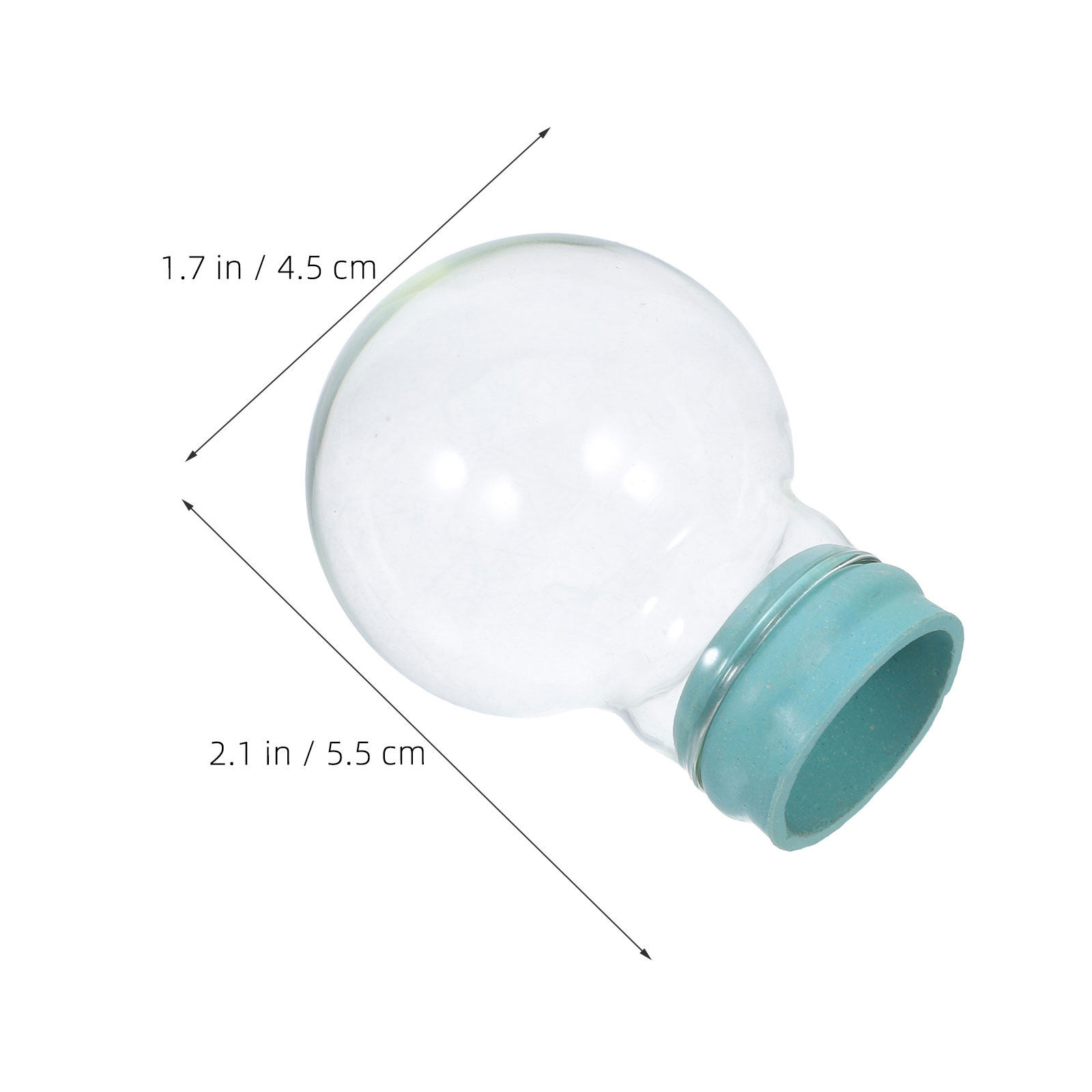 3Pcs Empty Snow Globe Glass Do - Plastic Dome Clear avis et prix