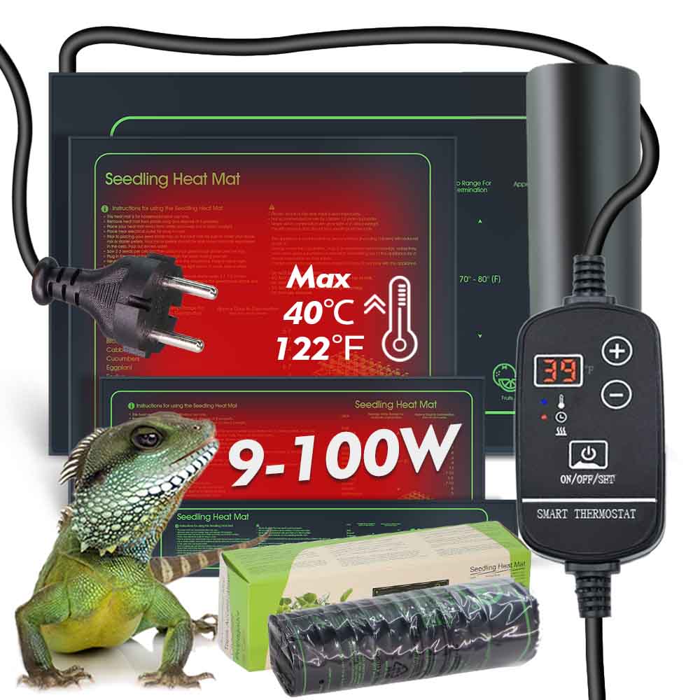 9-100W PVC Plants Heating Pad  - Heat Mat Seedling avis et prix