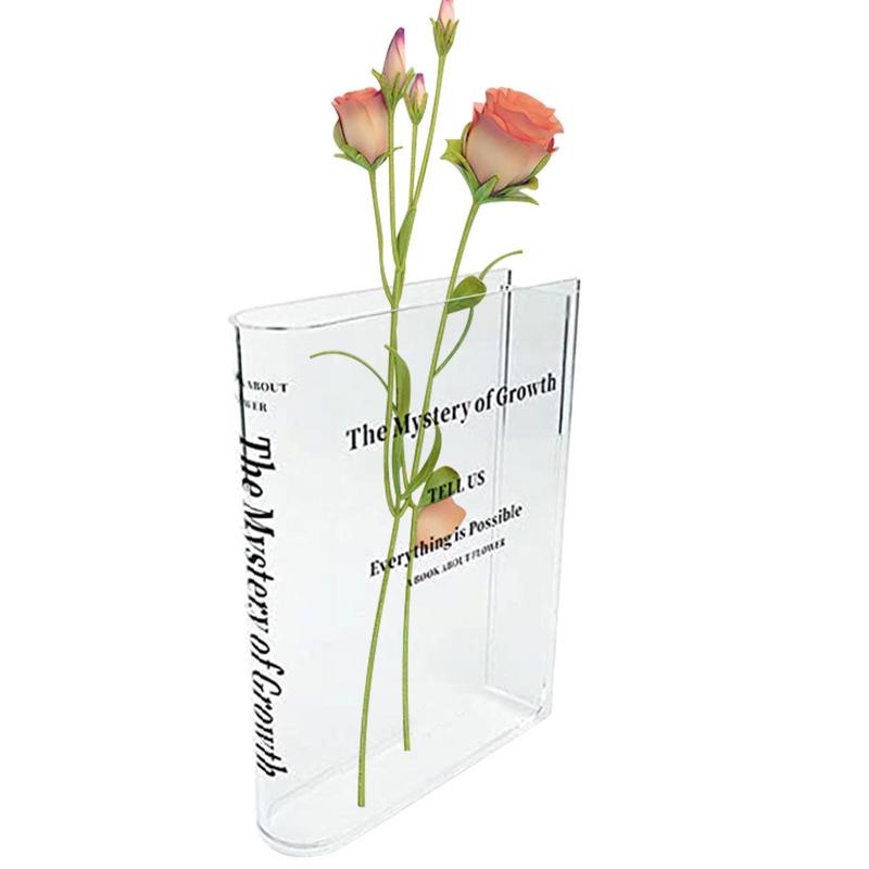 Clear Book Vase Aesthetic Acry - Propagation Station Vase avis et prix