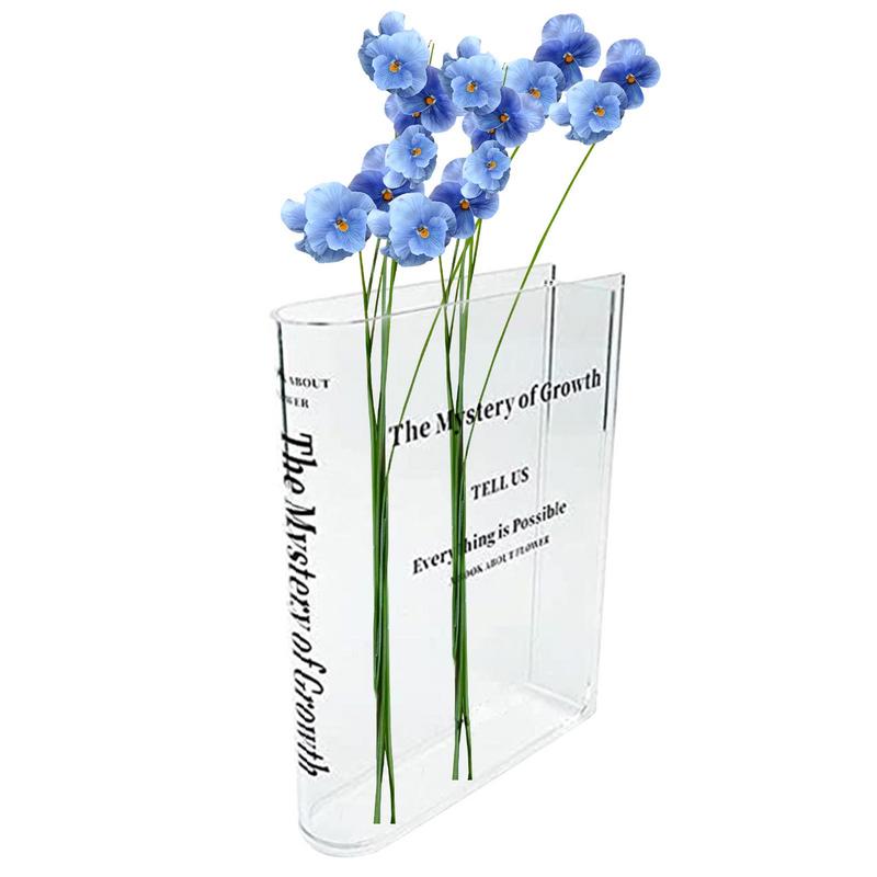 Clear Book Vase Aesthetic Acry - Propagation Station Vase avis et prix