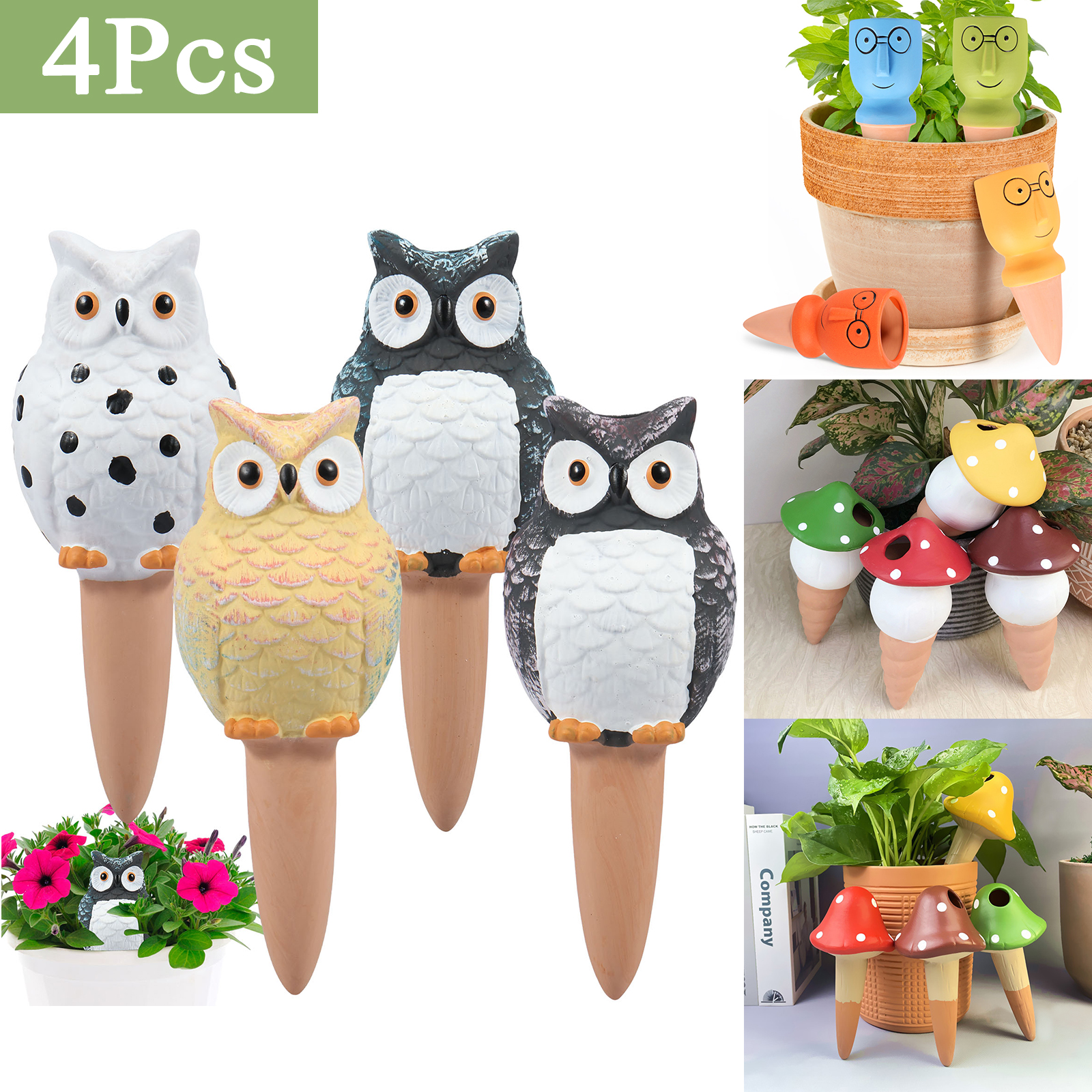 4Pcs Self-Watering Spikes Dive - Self Watering Insert avis et prix