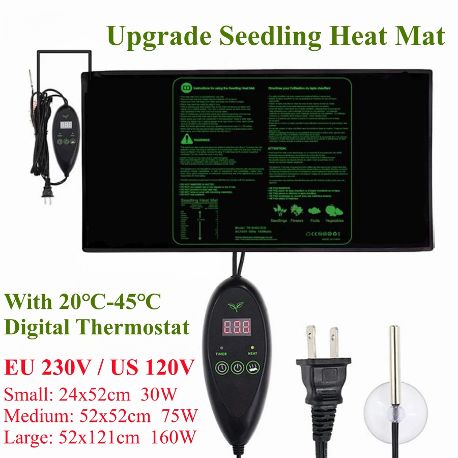 3 Sizes Upgrade Seedling Heat  - Heat Mat Seedling avis et prix