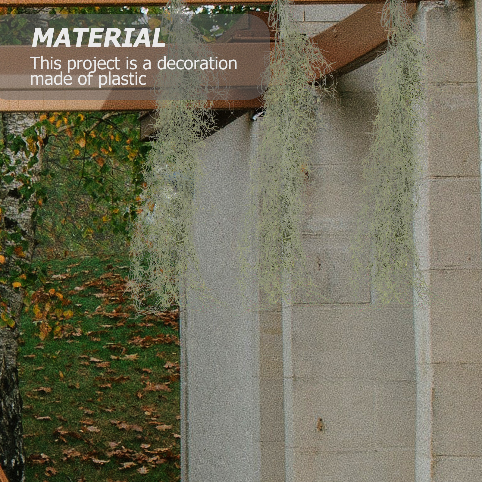 Hanging Moss Decor Artificial  - Sphagnum Moss Dry avis et prix