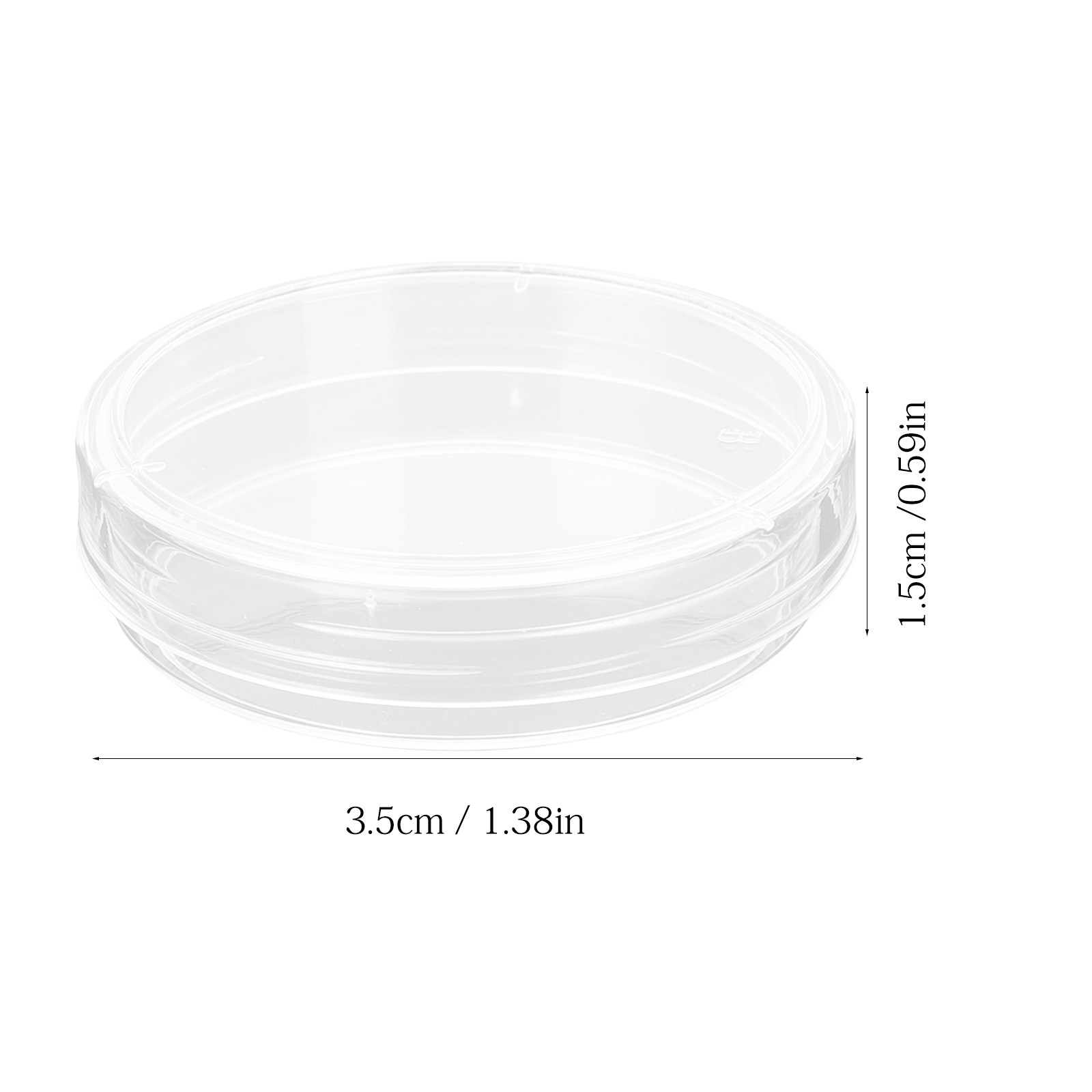 30Pcs Petri Dishes Clear Plast - Agar Tissue Culture avis et prix