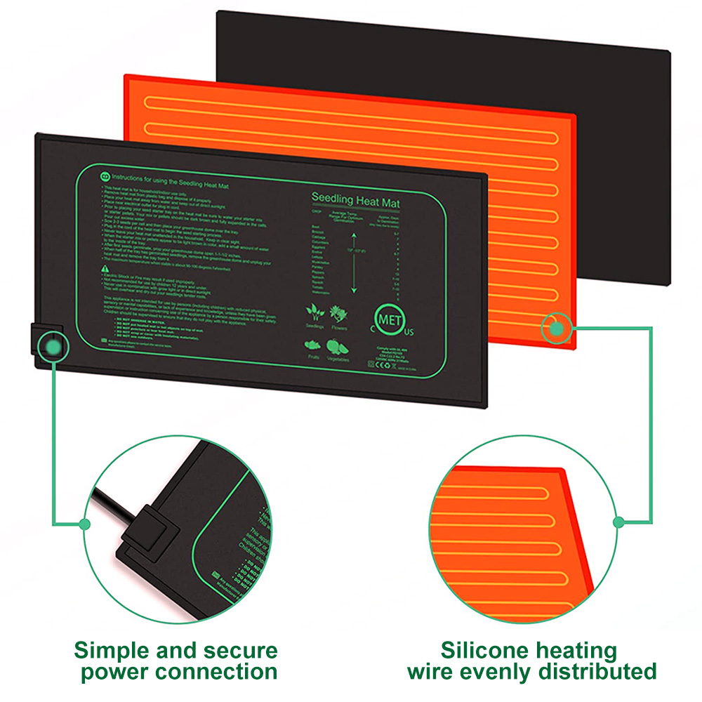 10/25/50CM Seedling Heat Mat I - Heat Mat Seedling avis et prix