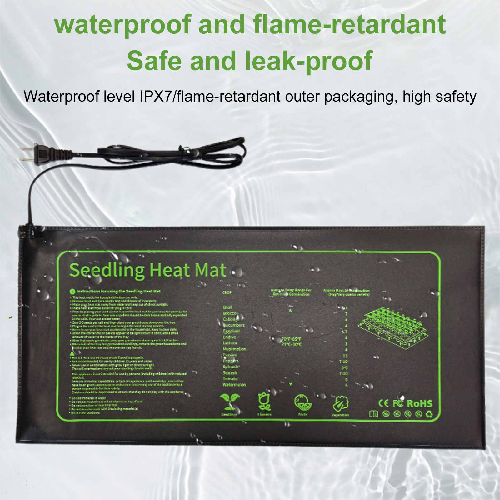 20W Plants Seedling Heating Pa - Heat Mat Seedling avis et prix