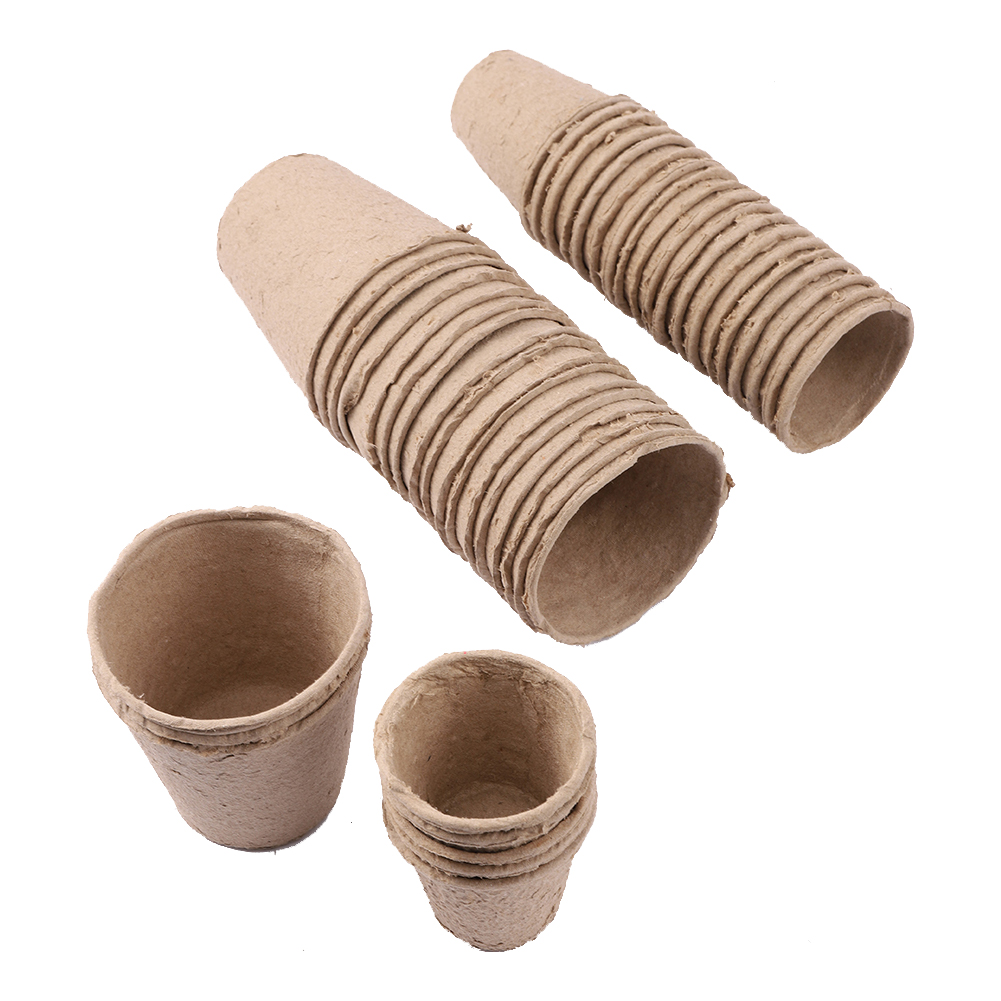 20pcs 6.2cm Environmental prot - Peat Pellet Tray avis et prix