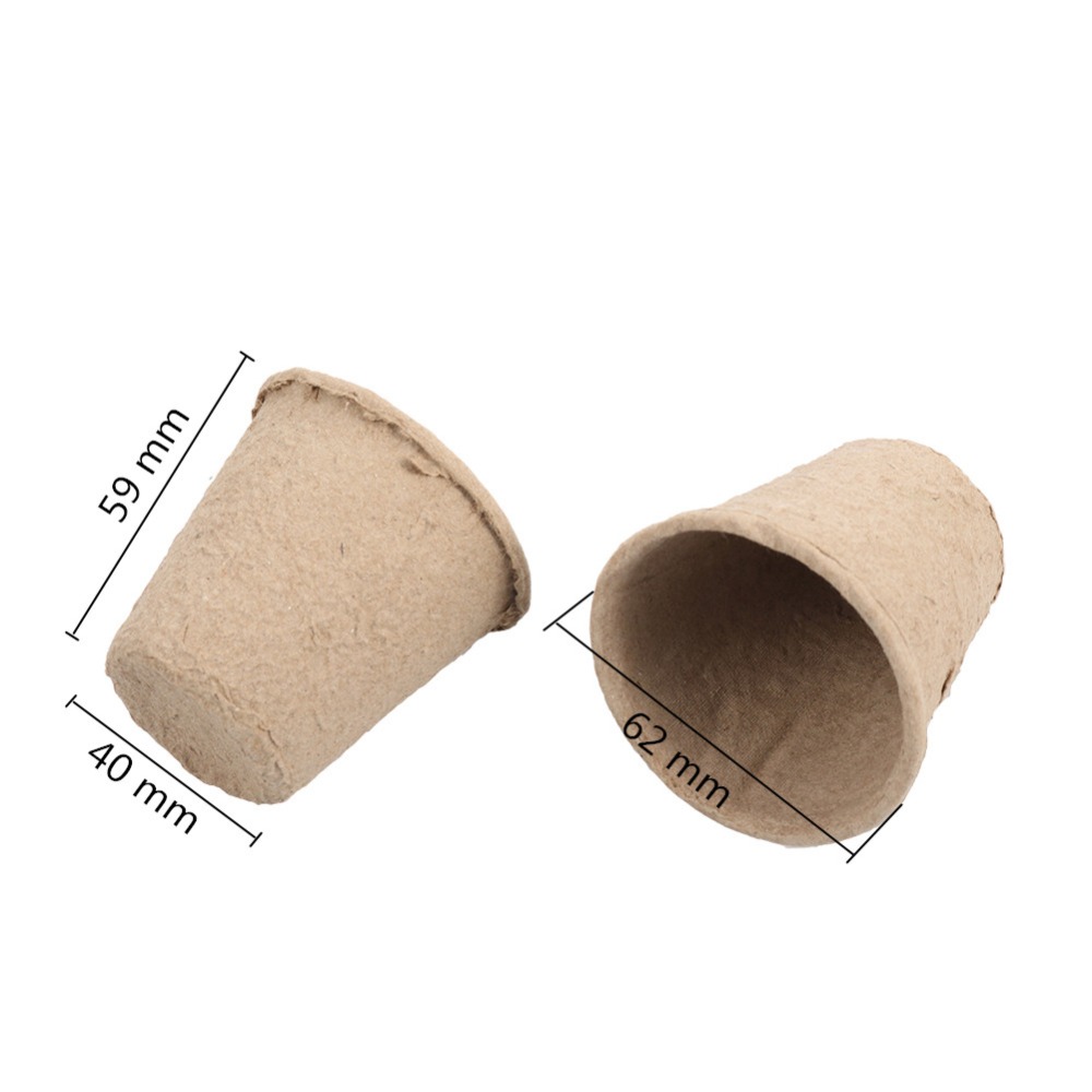 20pcs 6.2cm Environmental prot - Peat Pellet Tray avis et prix