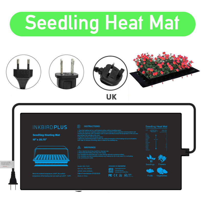 20.75x10CM EU/US/UK/AU Plug Se - Heat Mat Seedling avis et prix