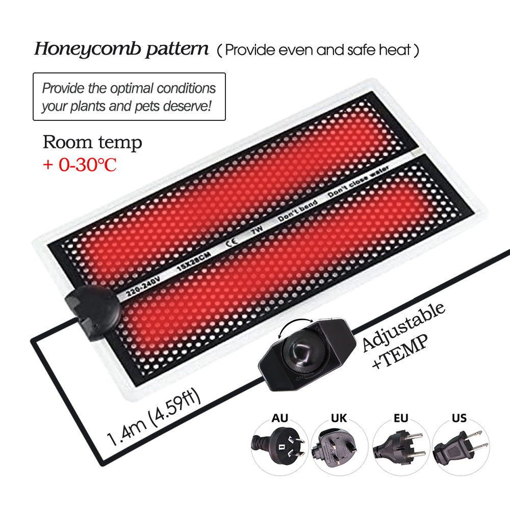 5-20W Garden Seedlings Heating - Heat Mat Seedling avis et prix