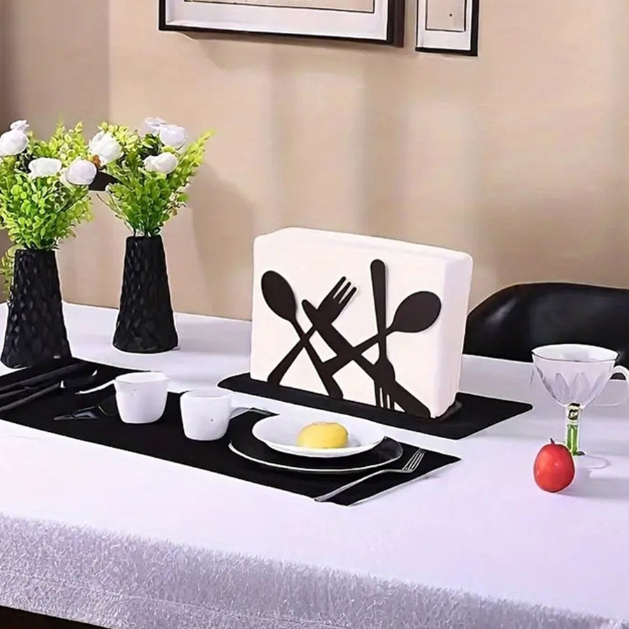 Iron Vertical Napkin Holder, T - Agar Tissue Culture avis et prix